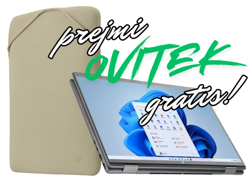 Prenosnik HP Envy x360 16-ad0005nx | Touch + ovitek HP zaščitni reverzibilen črni/zlati